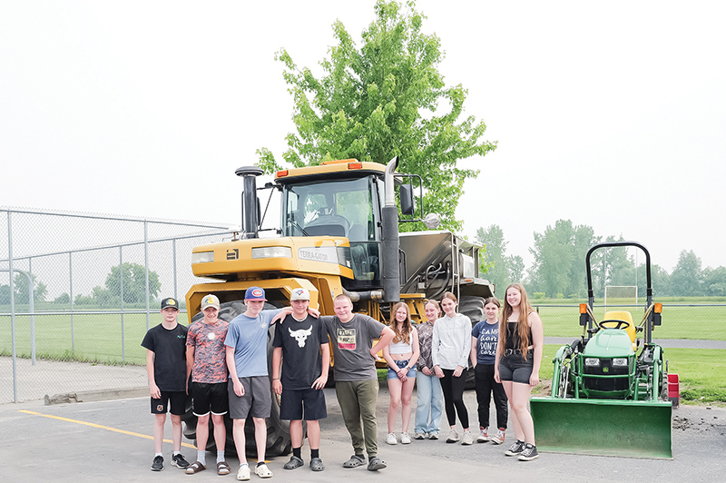 Take your tractor to school an important yearly event at North Dundas District High School