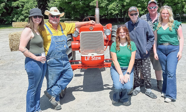 Tractor jamming for Father’s Day at Stanley’s Olde Maple Lane Farm