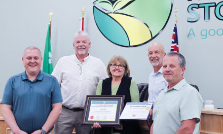 North Stormont presents Ontario Senior of the Year Award