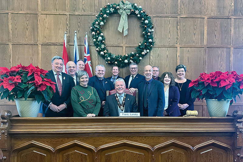 Francois Landry sworn in as SDG Warden