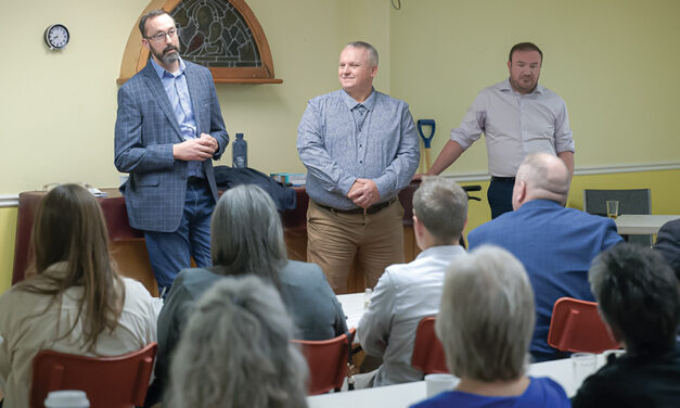 Food for the body and food for the mind at South Dundas Chamber VIP Breakfast