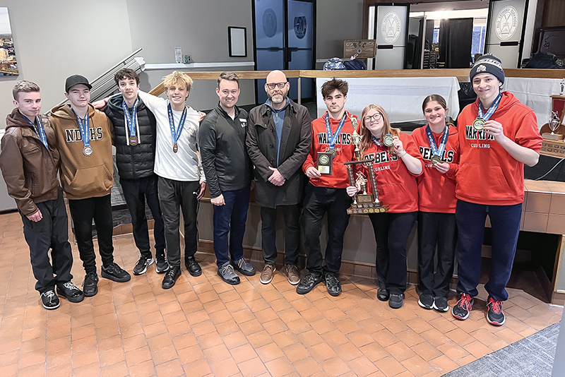 UCDSB schools bring home Gold and Bronze medals at EOSSAA curling championship