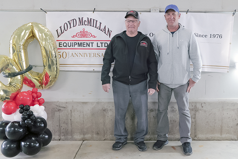 50 years and counting for Lloyd McMillan Equipment