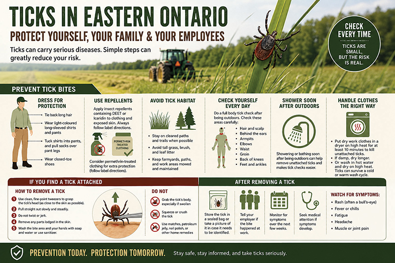 Ticks in Eastern Ontario: Don’t assume you are immune