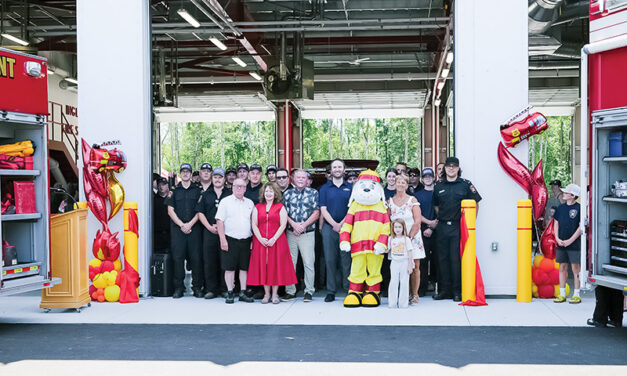 Large crowd helps celebrate the grand opening of Ingleside Fire Hall