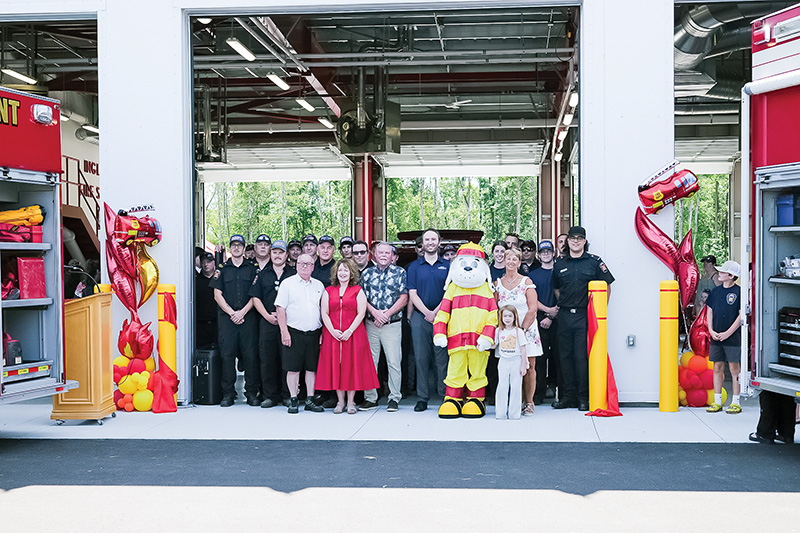 Large crowd helps celebrate the grand opening of Ingleside Fire Hall
