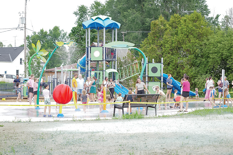 Grand opening of Brian Telford Community Park in Hallville