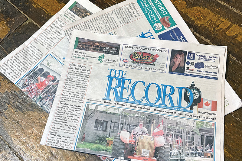 The Record – Local stories matter
