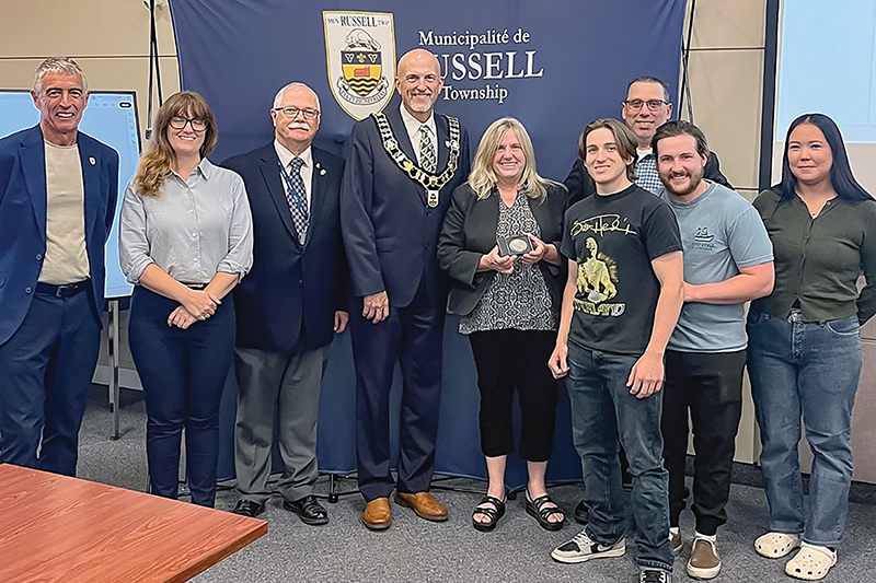 Russell Township honours Peggy Marchessault with Community Award