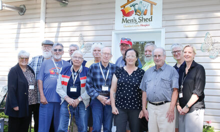 Dundas County Hospice celebrates completion of Men’s Shed
